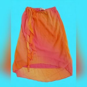 #2259 Iz Byer asymmetric skirt girls 8-10